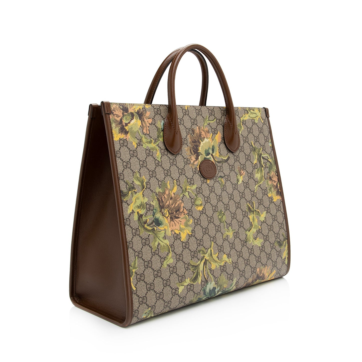 Gucci GG Supreme Carnation Medium Tote (SHF-23089)