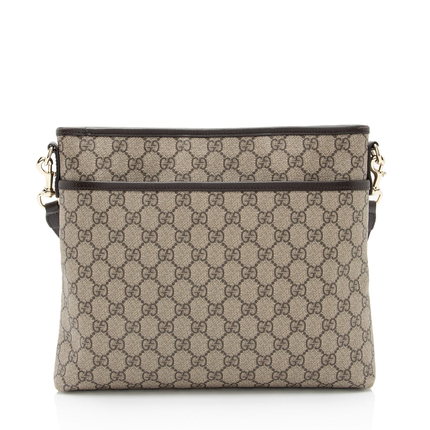Gucci Leather Canvas Shoulder Bag