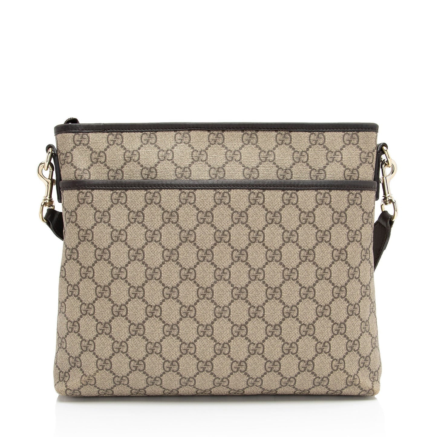 Gucci Leather Canvas Shoulder Bag