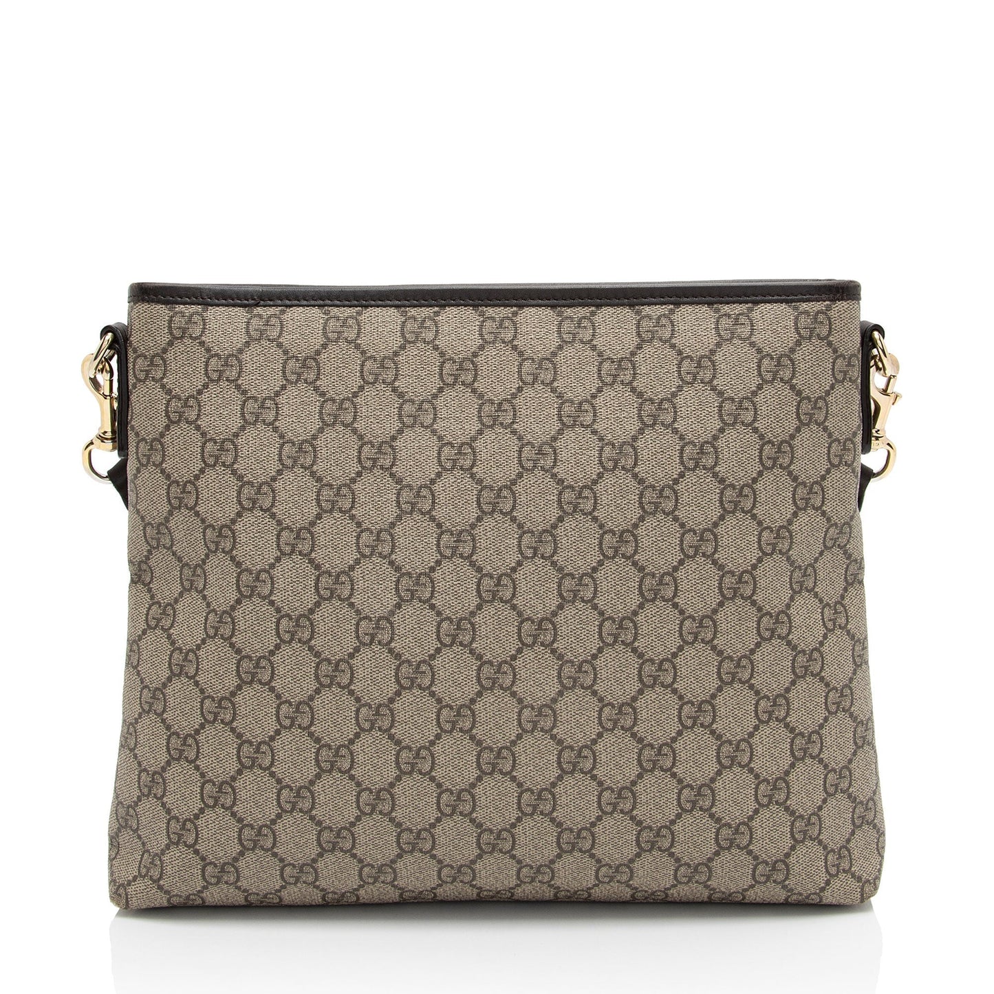 Gucci Nylon Leather Canvas Shoulder Bag