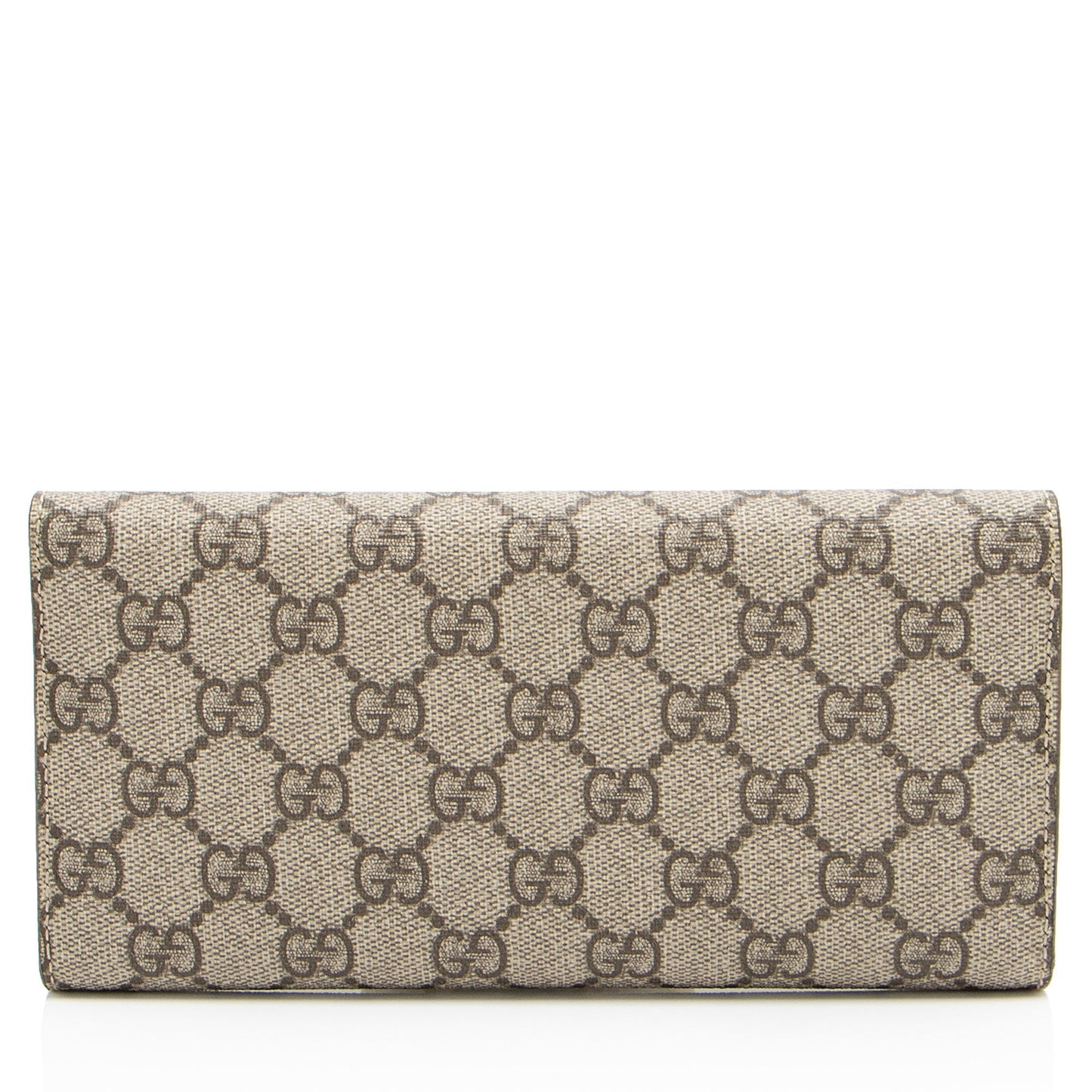 Gucci GG Supreme Continental Flap Wallet (SHF-J4rYyN)