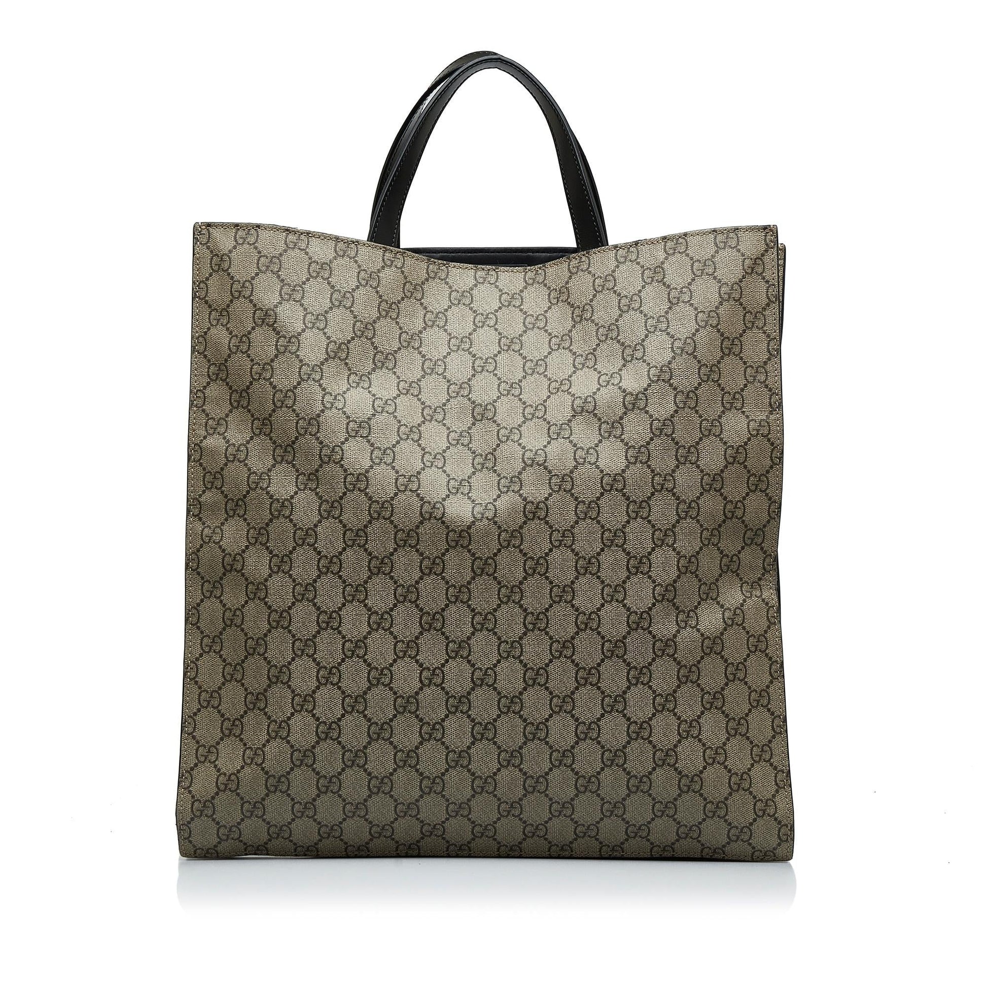 Gucci GG Supreme Convertible Soft Tote (SHG-W3x4zT)