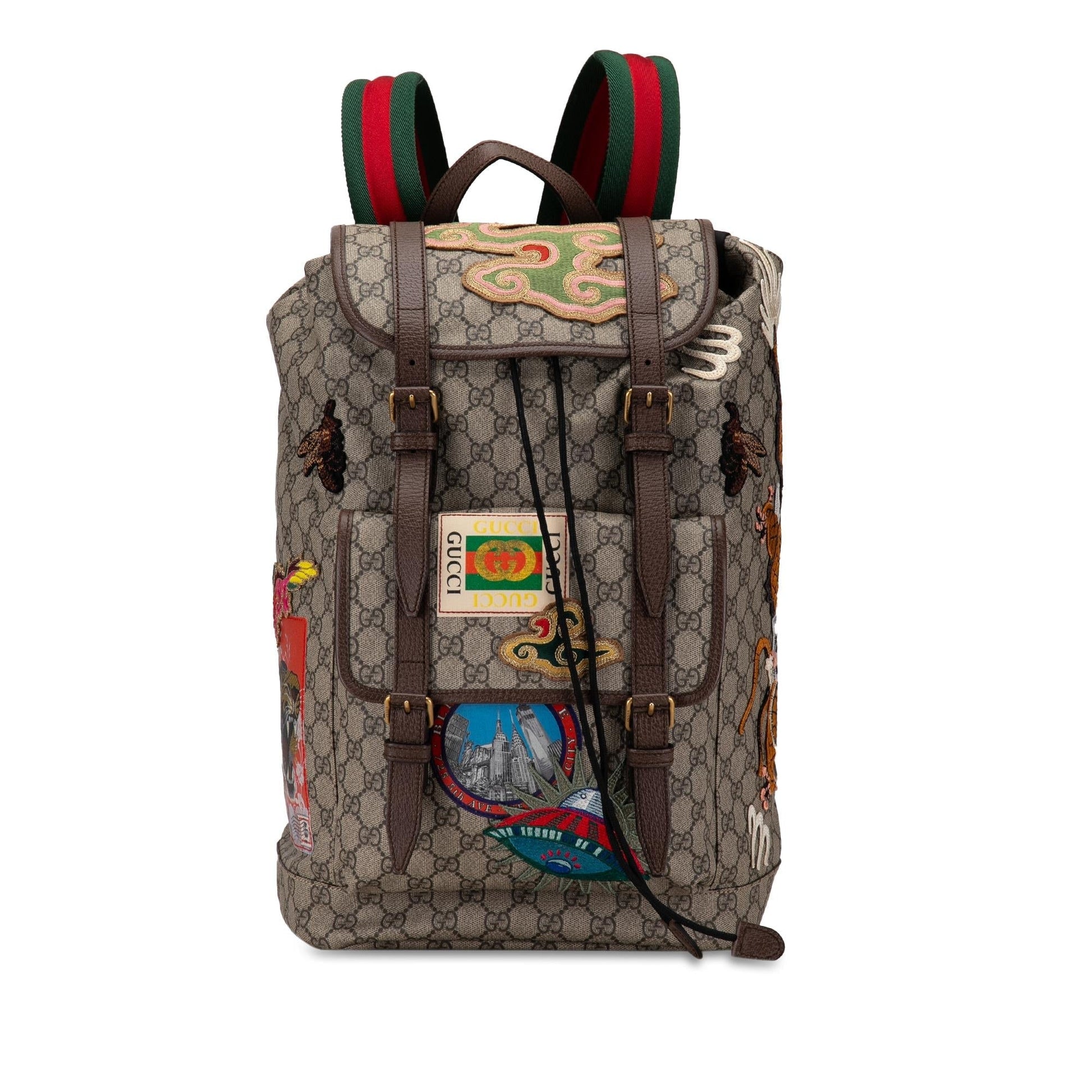 Gucci Canvas Shoulder Bag
