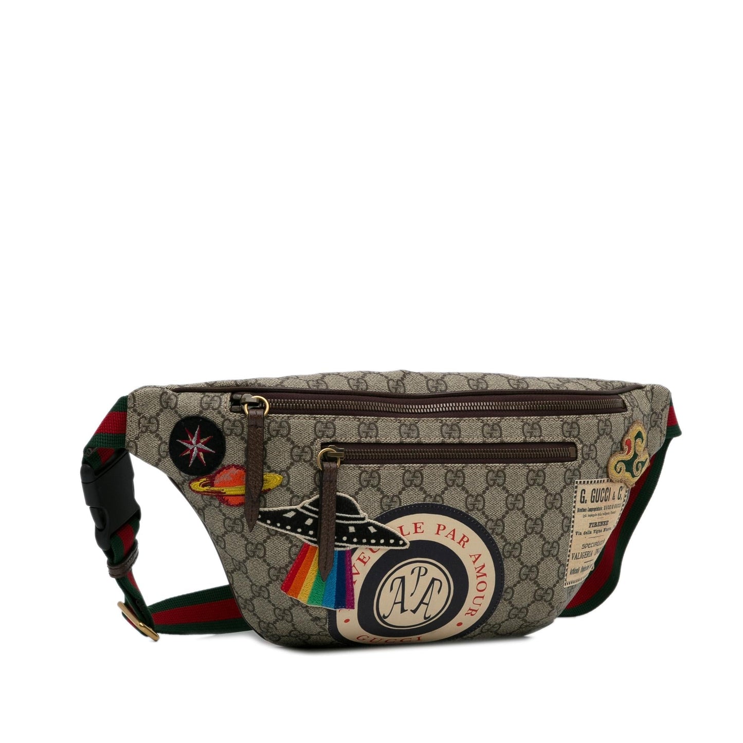 Gucci GG Supreme Courrier Belt Bag (SHG-pQzE2B)