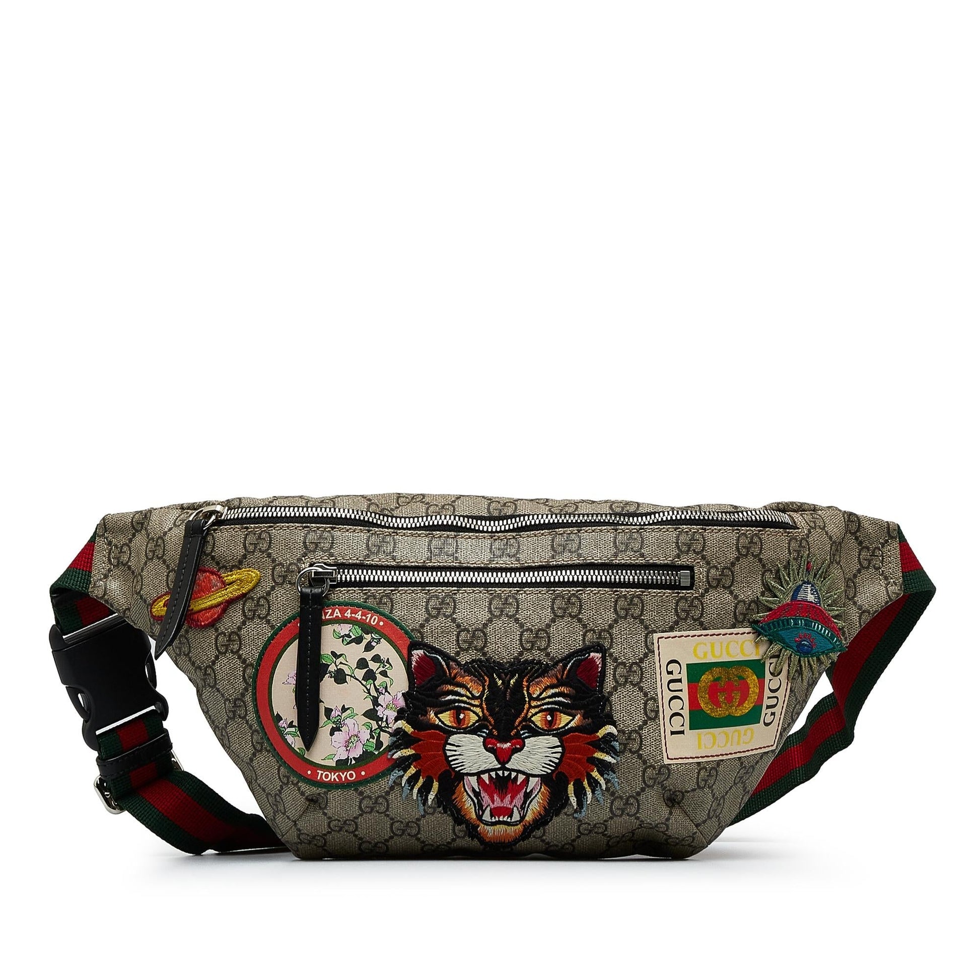 Gucci Canvas Shoulder Bag