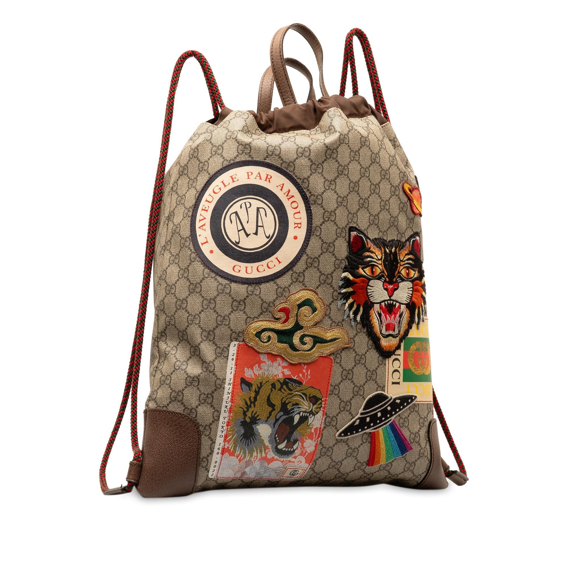 Gucci Canvas Shoulder Bag