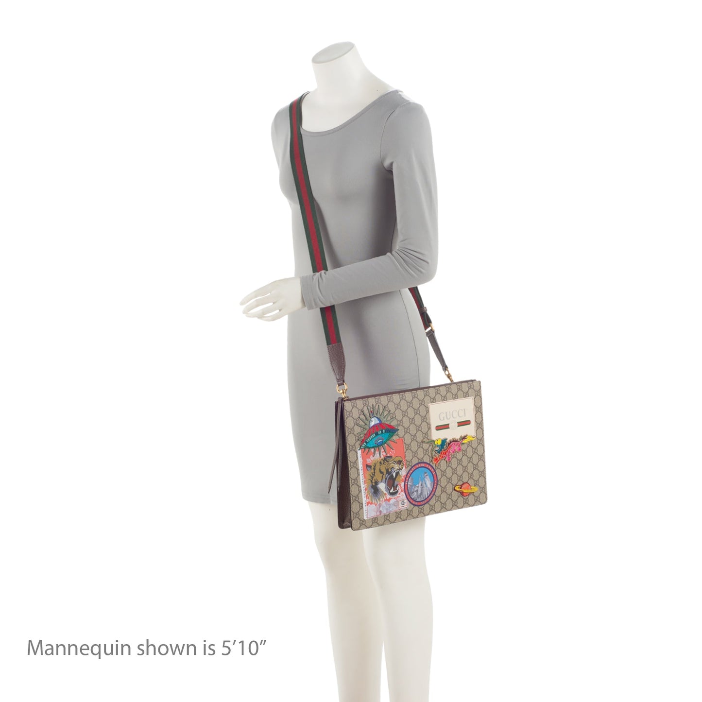 Gucci GG Supreme Courrier Flat Messenger