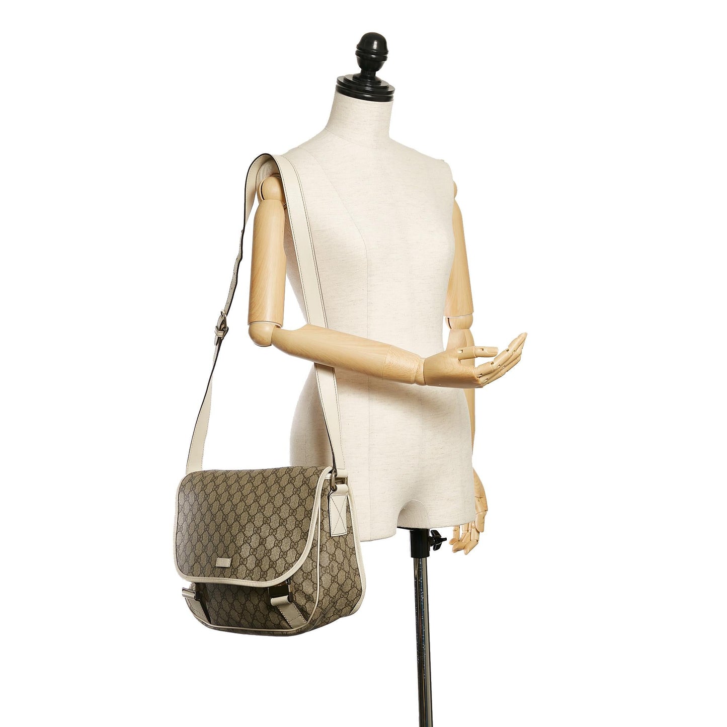 Gucci GG Supreme Crossbody Bag (SHG-29148)