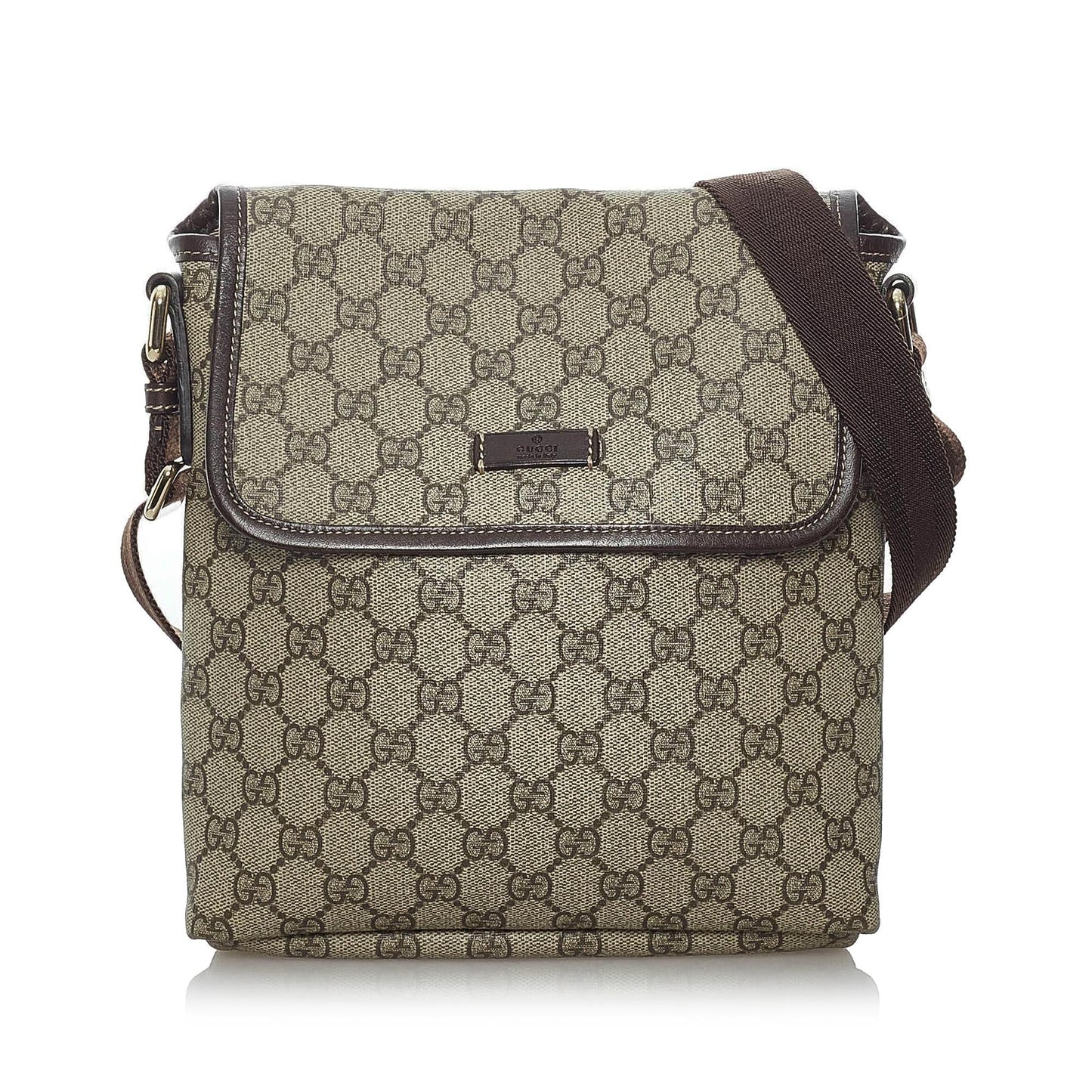 Gucci GG Supreme Crossbody Bag (SHG-29805)