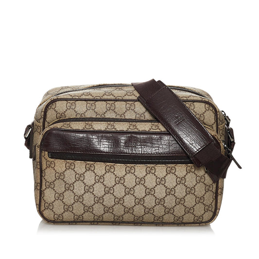 Gucci GG Supreme Crossbody Bag (SHG-30652)