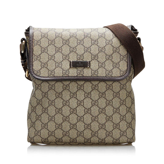 Gucci GG Supreme Crossbody Bag (SHG-claZTP)