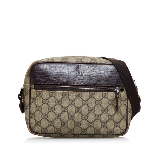 Gucci GG Supreme Crossbody Bag (SHG-3GKWd6)