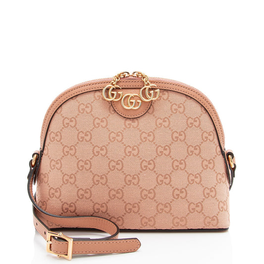 Gucci Leather Canvas Crossbody
