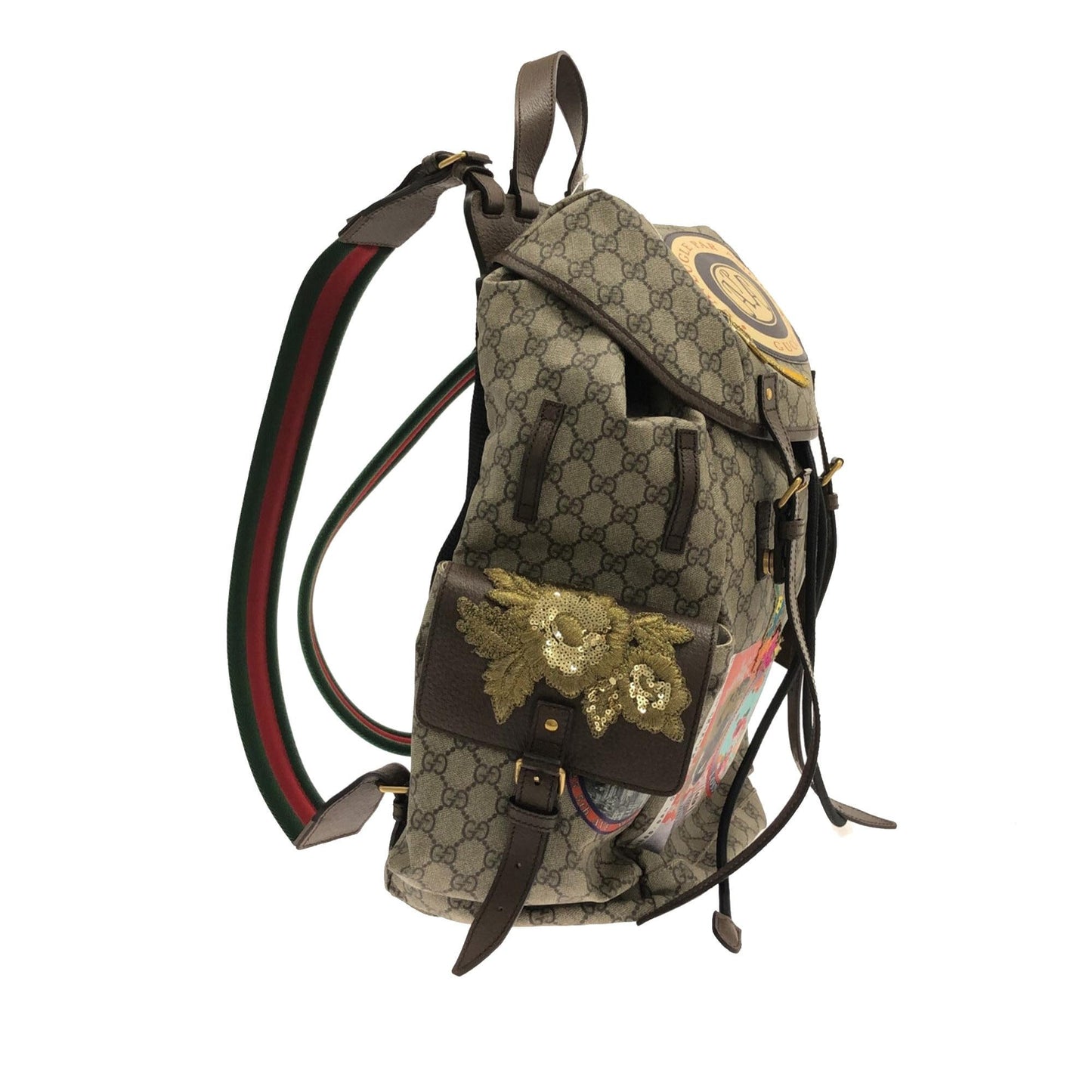 Gucci Canvas Shoulder Bag