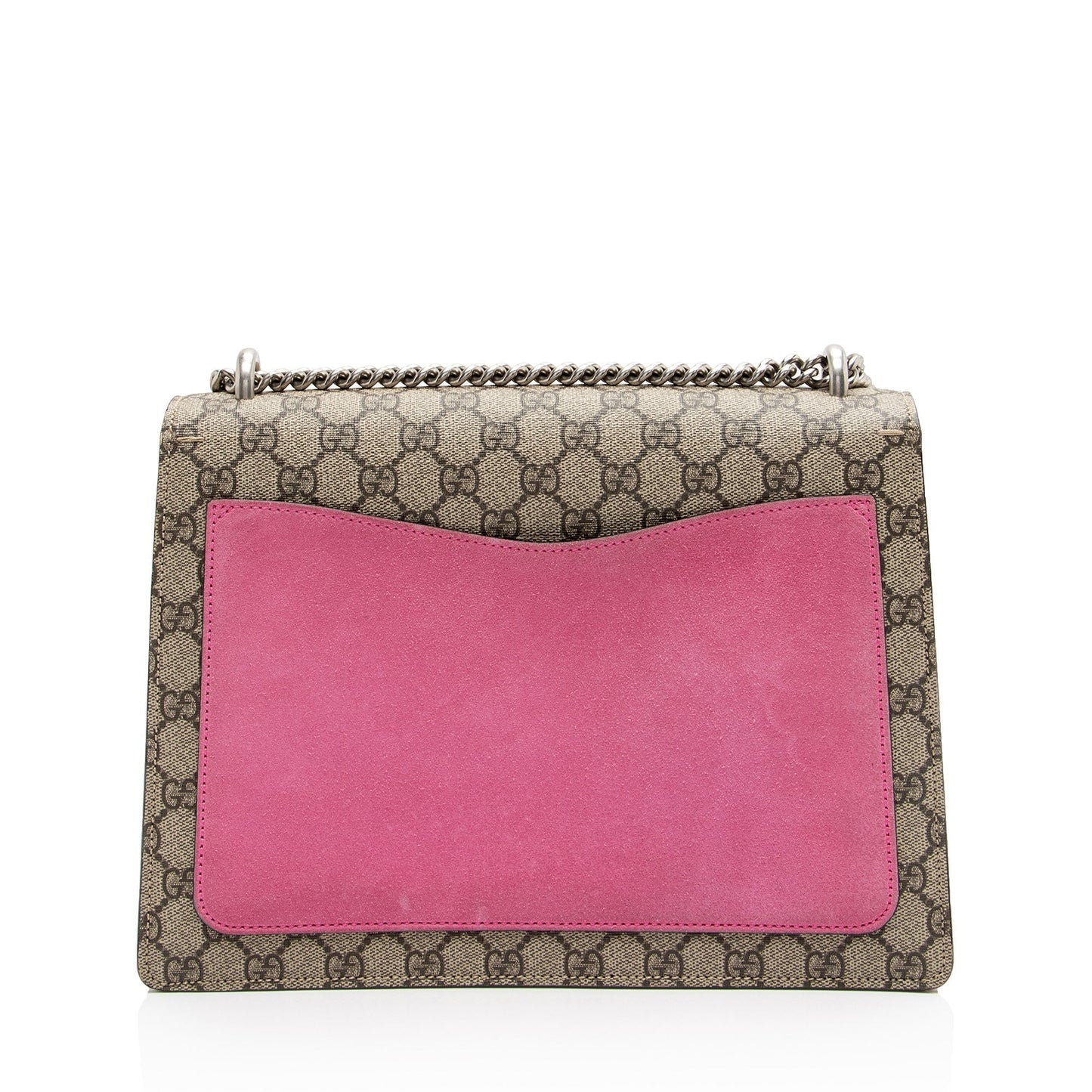Gucci Leather Canvas Shoulder Bag