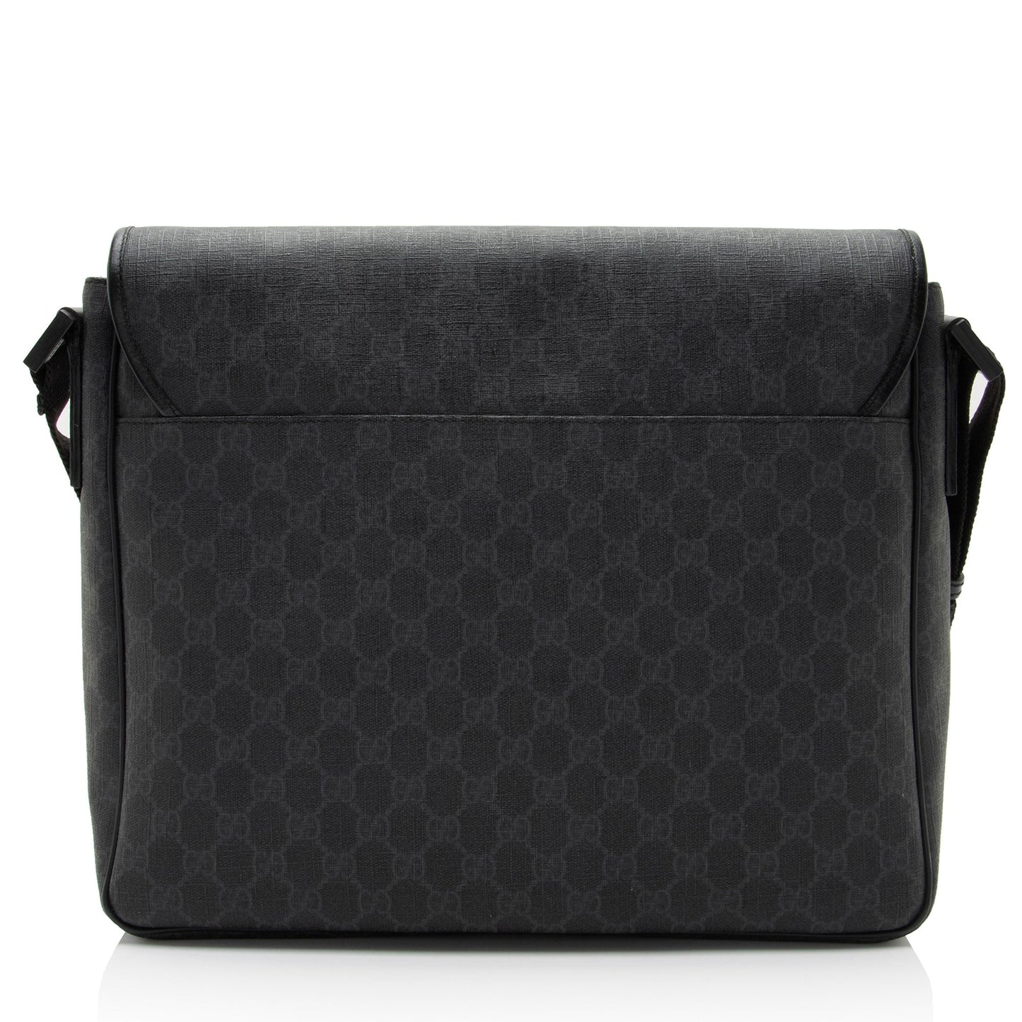 Gucci Nylon Leather Canvas Shoulder Bag