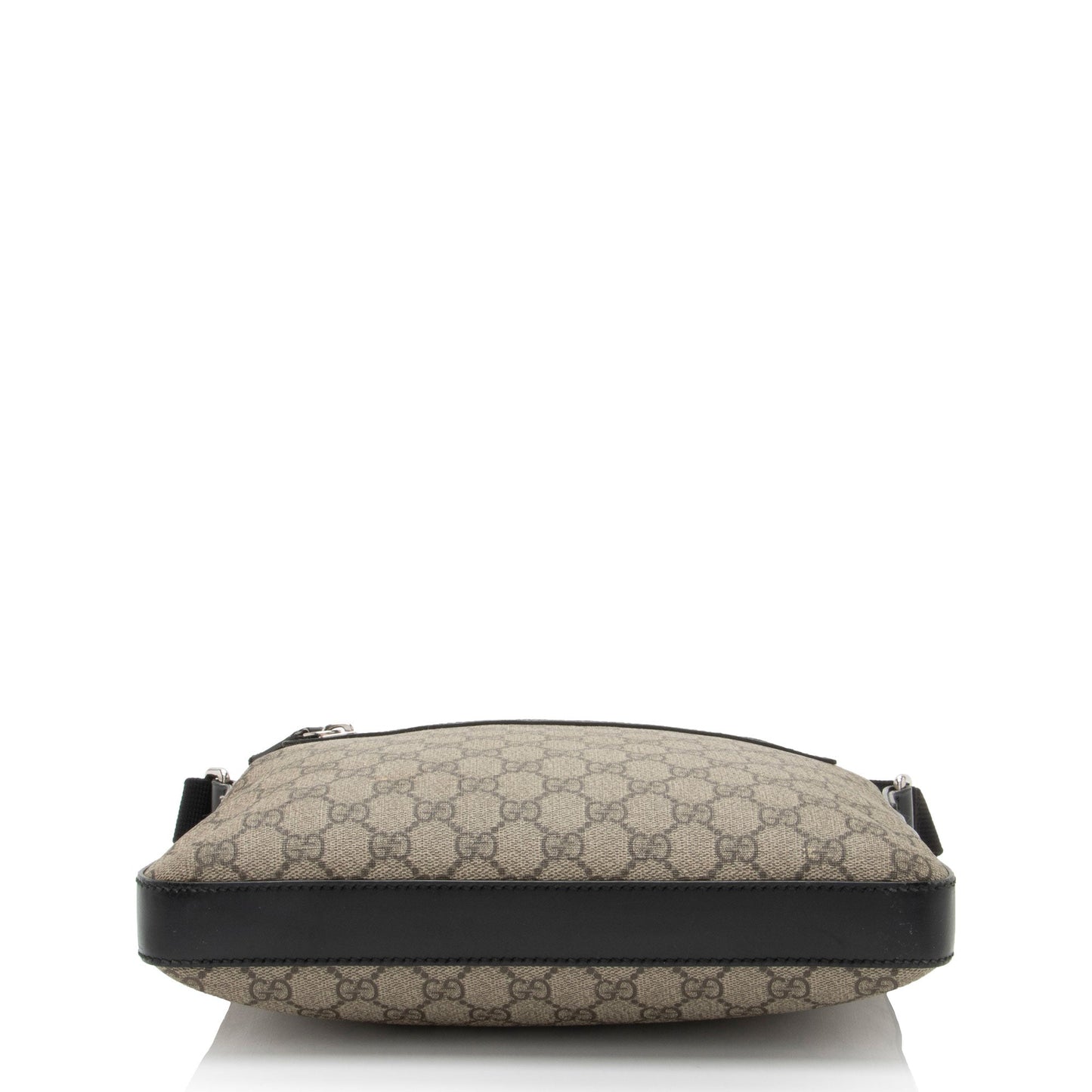 Gucci Nylon Leather Canvas Shoulder Bag