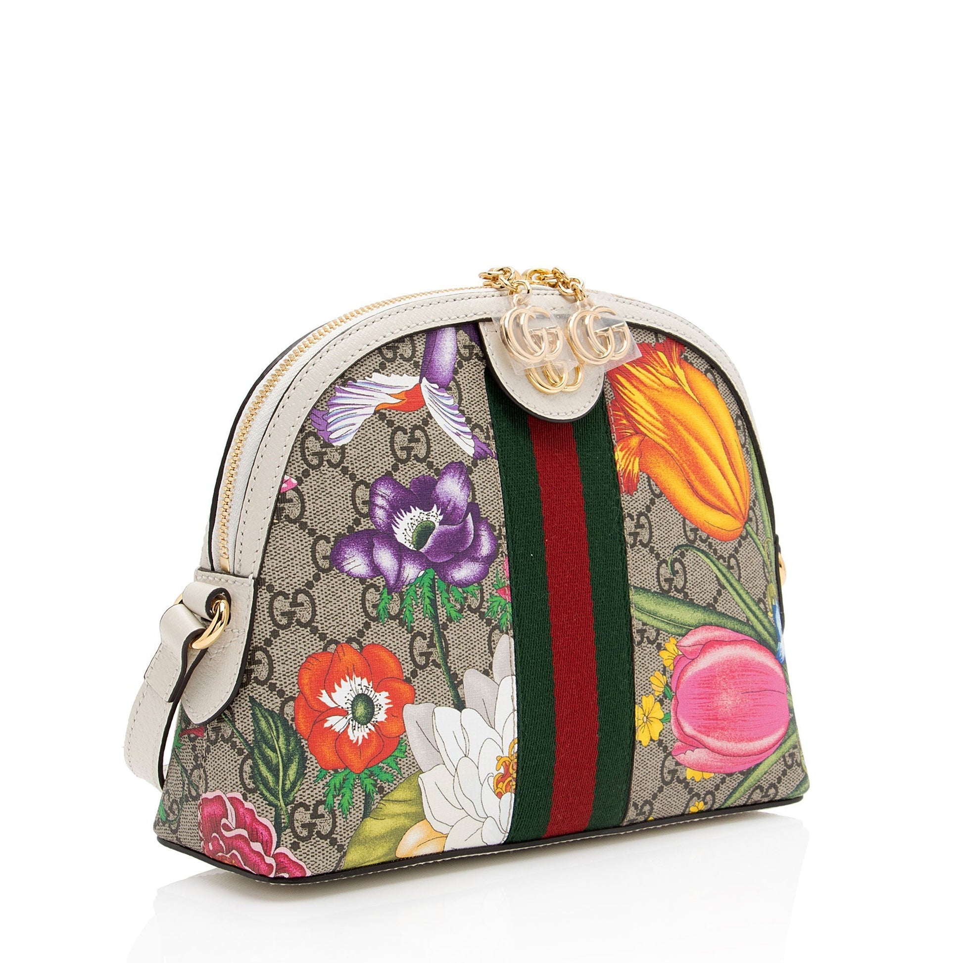 Gucci Nylon Leather Canvas Crossbody