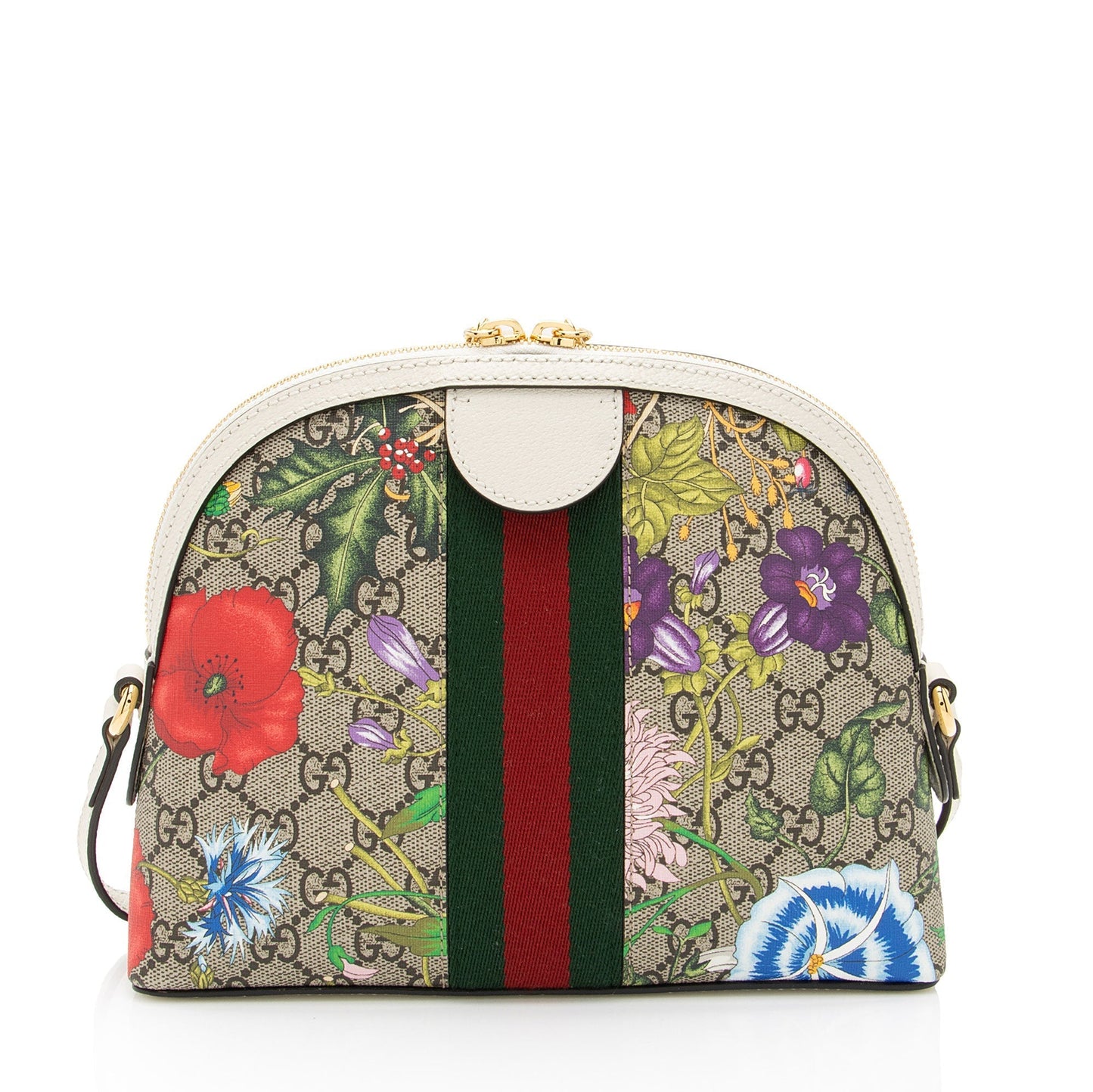 Gucci Nylon Leather Canvas Crossbody