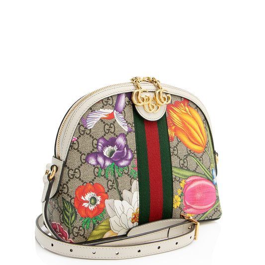 Gucci Nylon Leather Canvas Crossbody