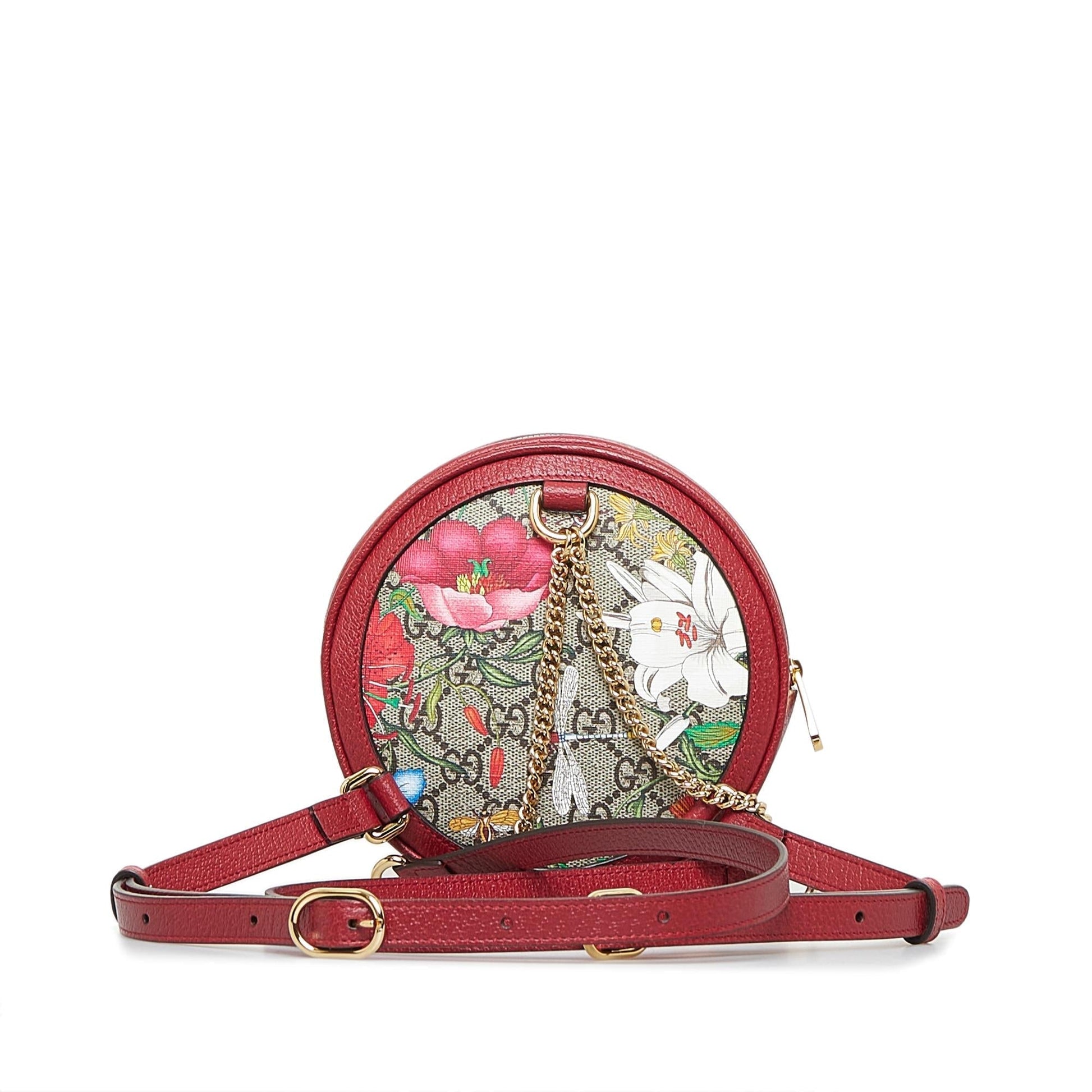 Gucci Canvas Shoulder Bag