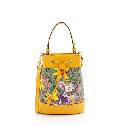 Gucci Leather Canvas Crossbody