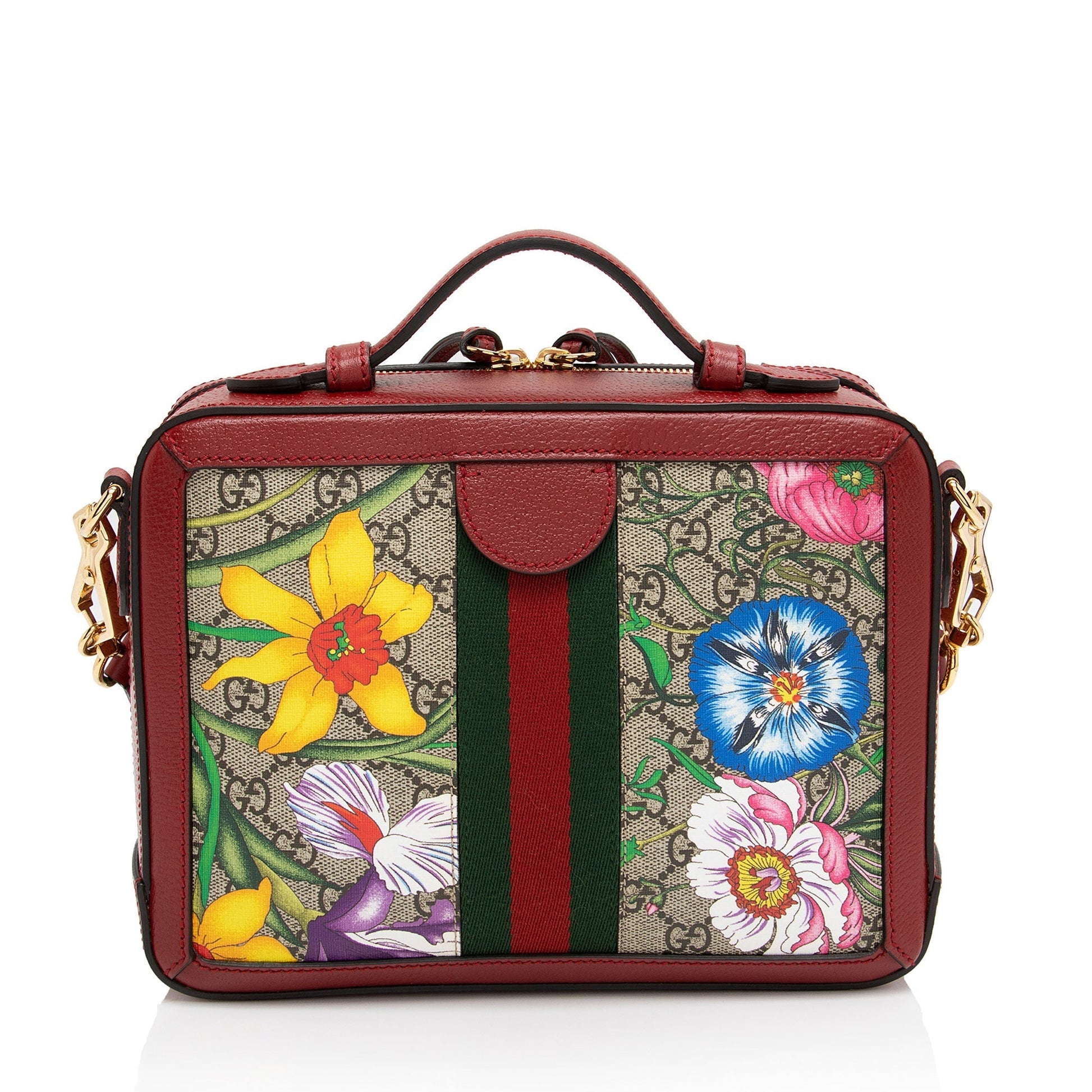 Gucci Leather Canvas Crossbody