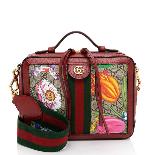 Gucci Leather Canvas Crossbody