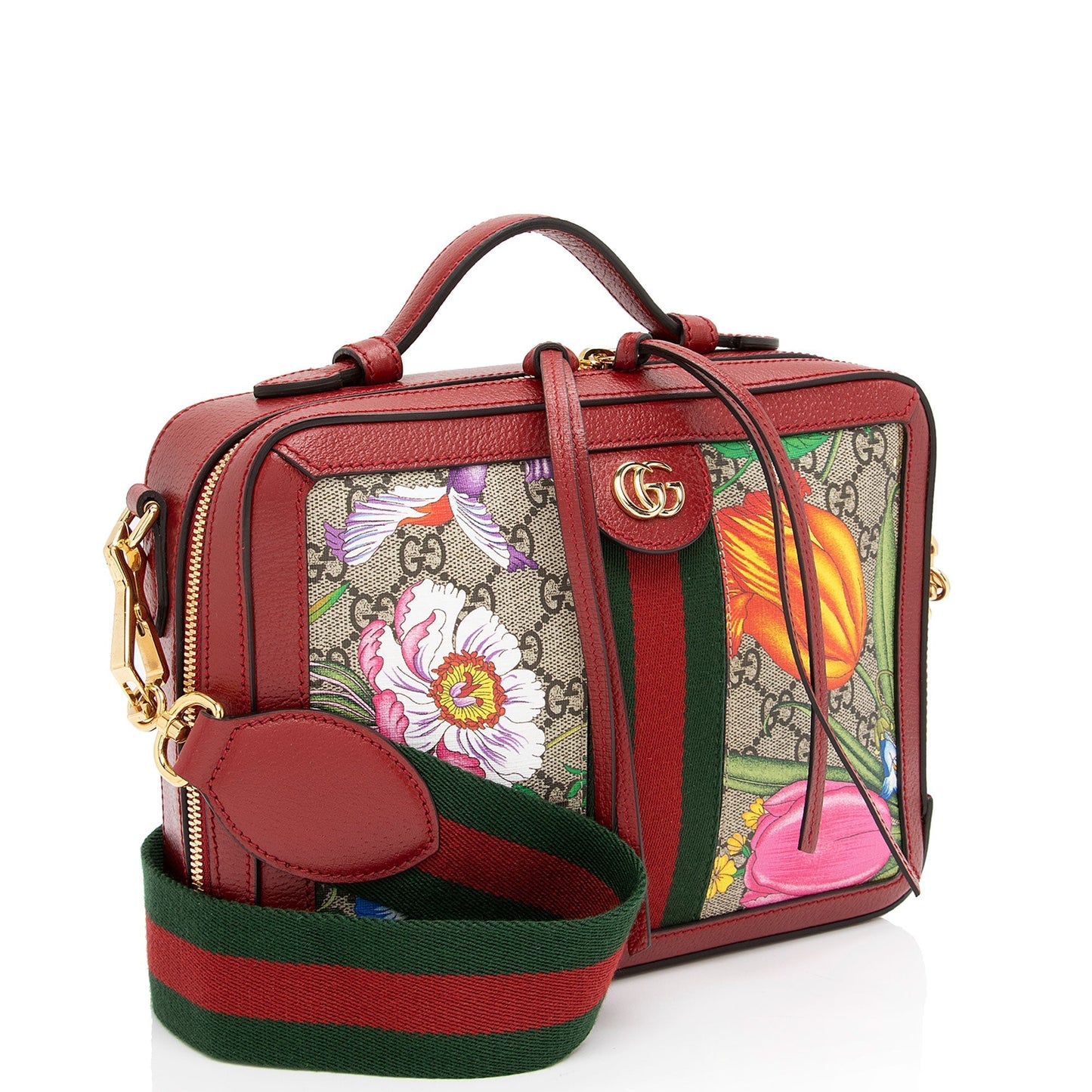 Gucci Leather Canvas Crossbody