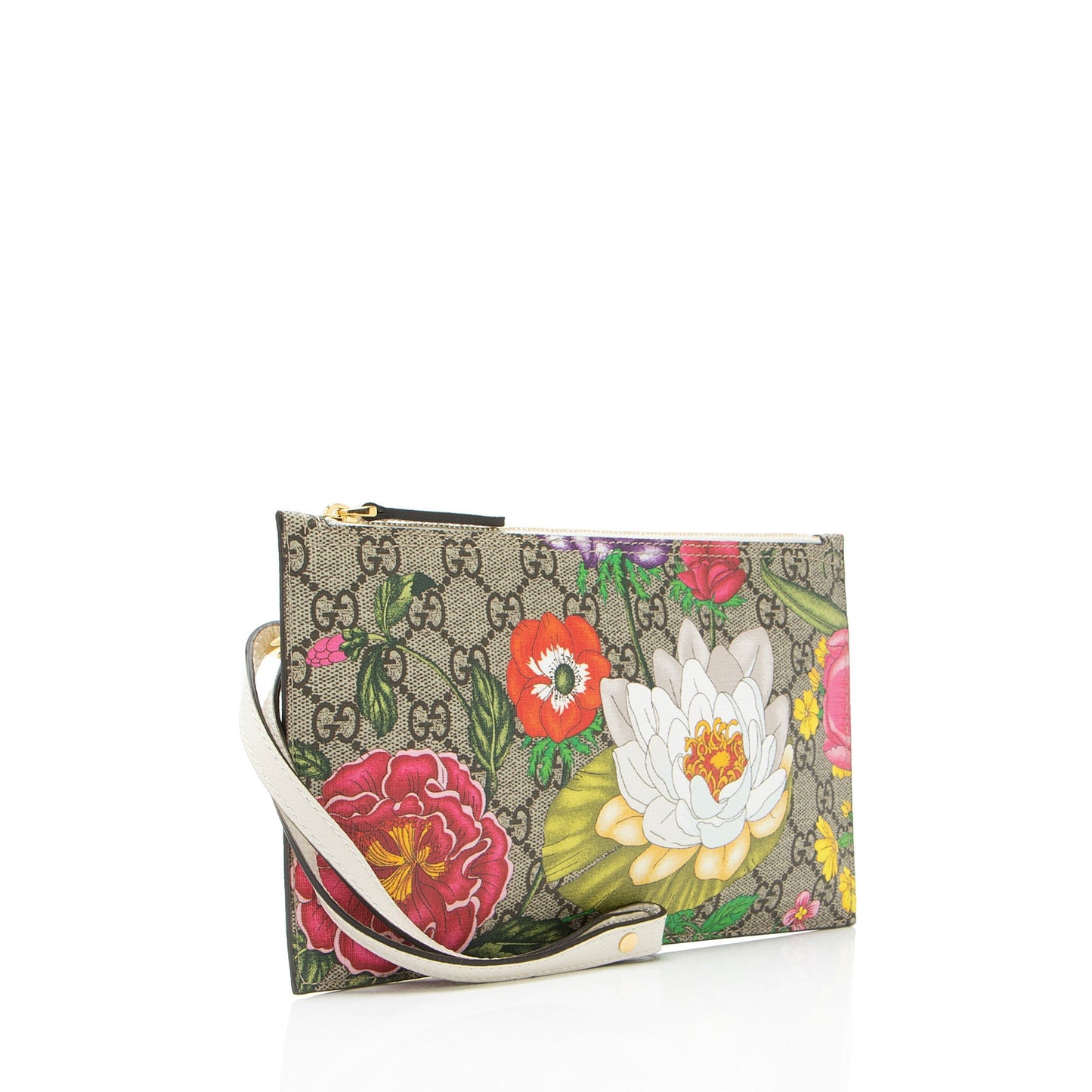Gucci GG Supreme Flora Pochette