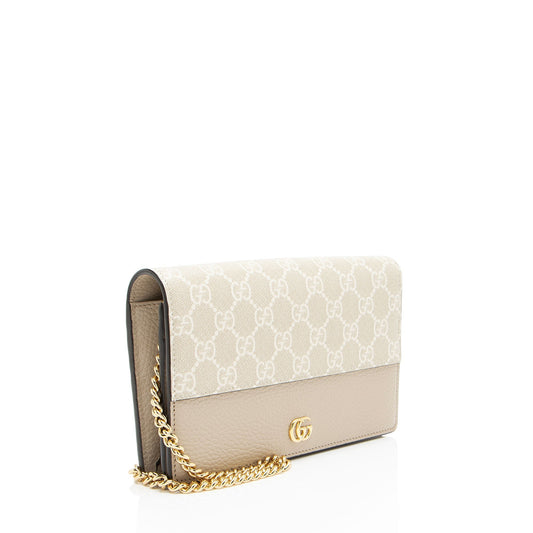 Gucci Chain Leather Crossbody
