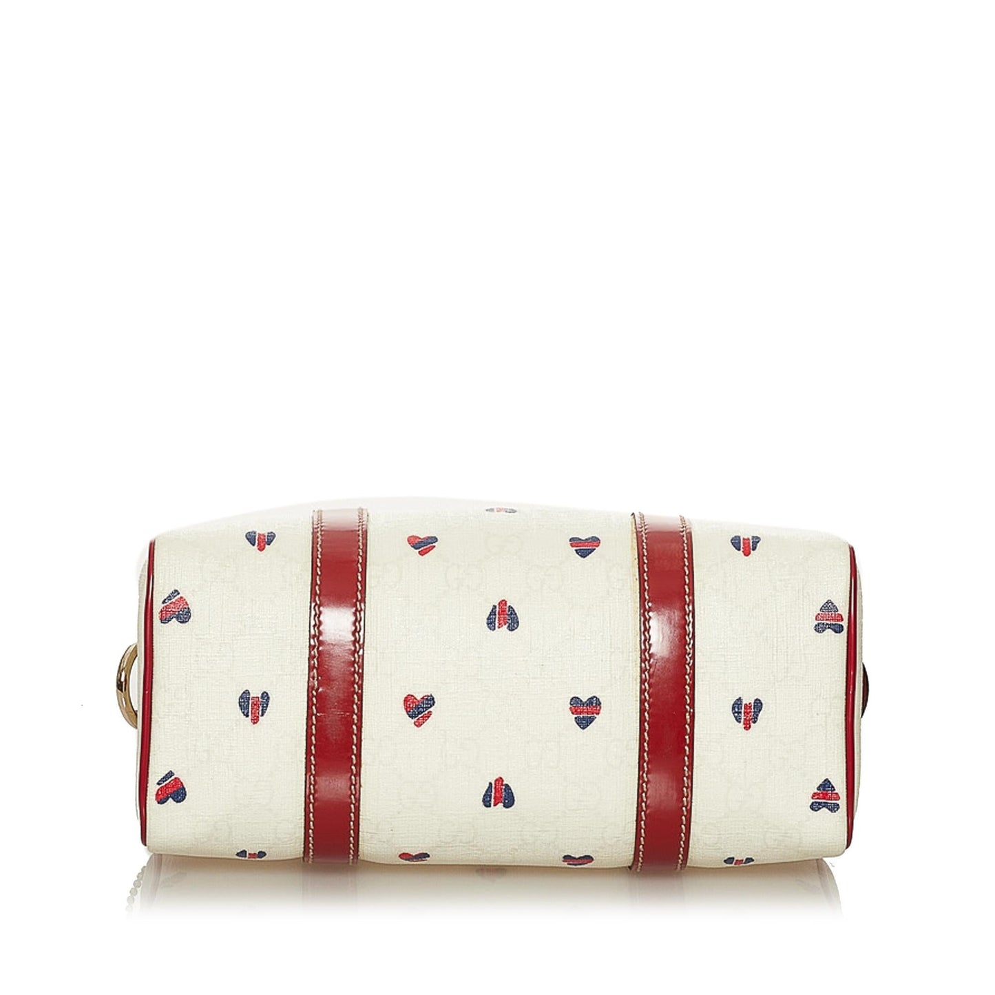 Gucci GG Supreme Leather Canvas Boston Bag