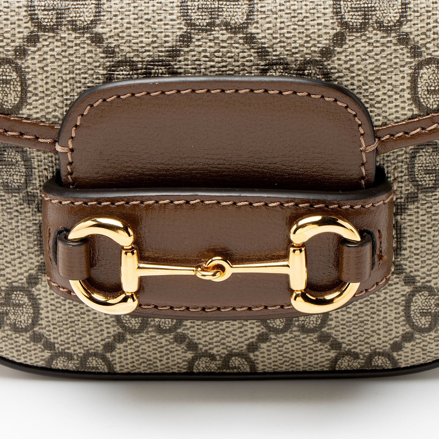 Gucci GG Supreme Horsebit 1955 Super Mini Shoulder Bag
