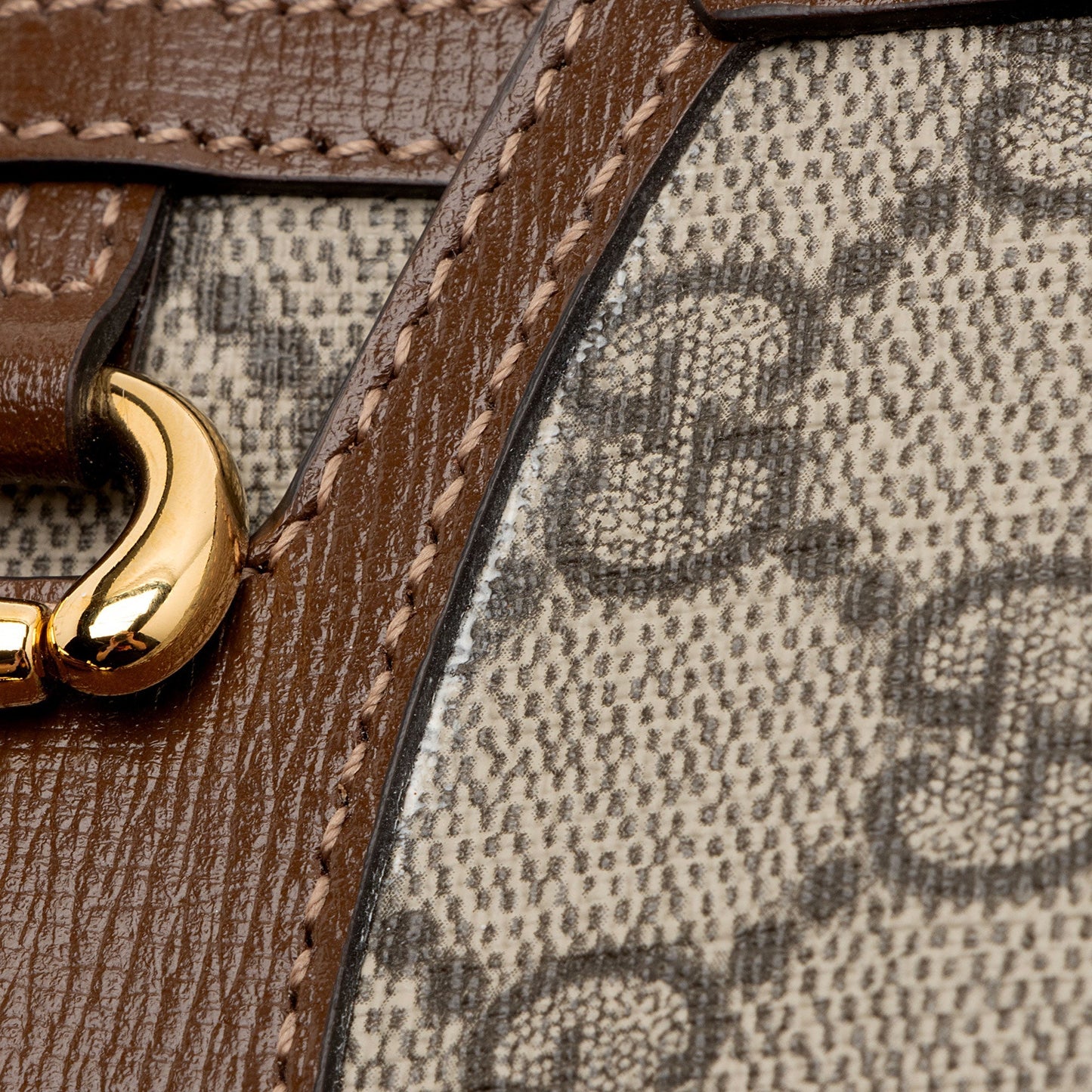 Gucci GG Supreme Horsebit 1955 Vertical Mini Shoulder Bag