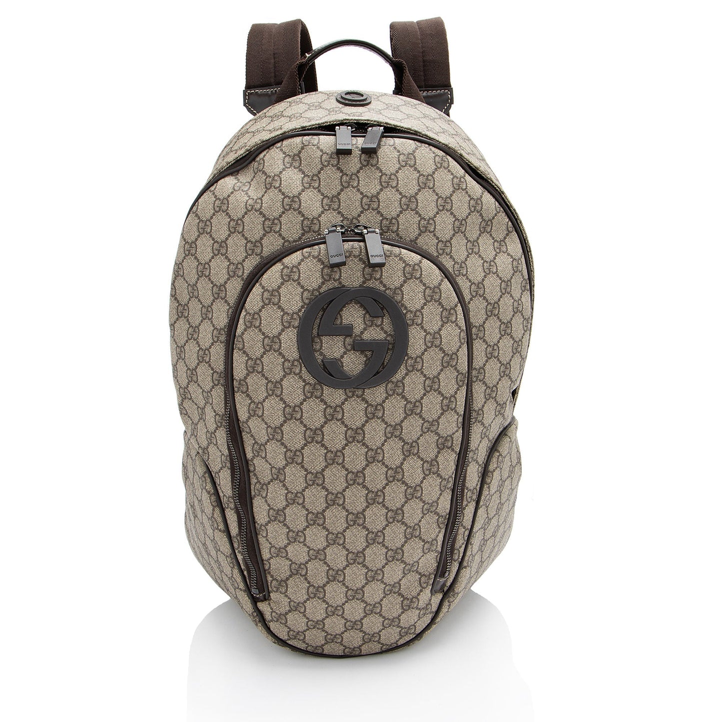 Gucci GG Supreme Interlocking G Medium Backpack (SHF-QiGfpu)