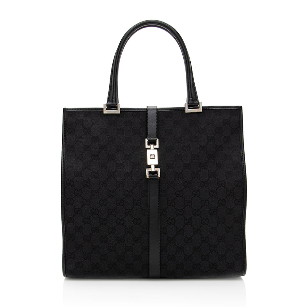 Gucci GG Supreme Leather Canvas Tote Style 6