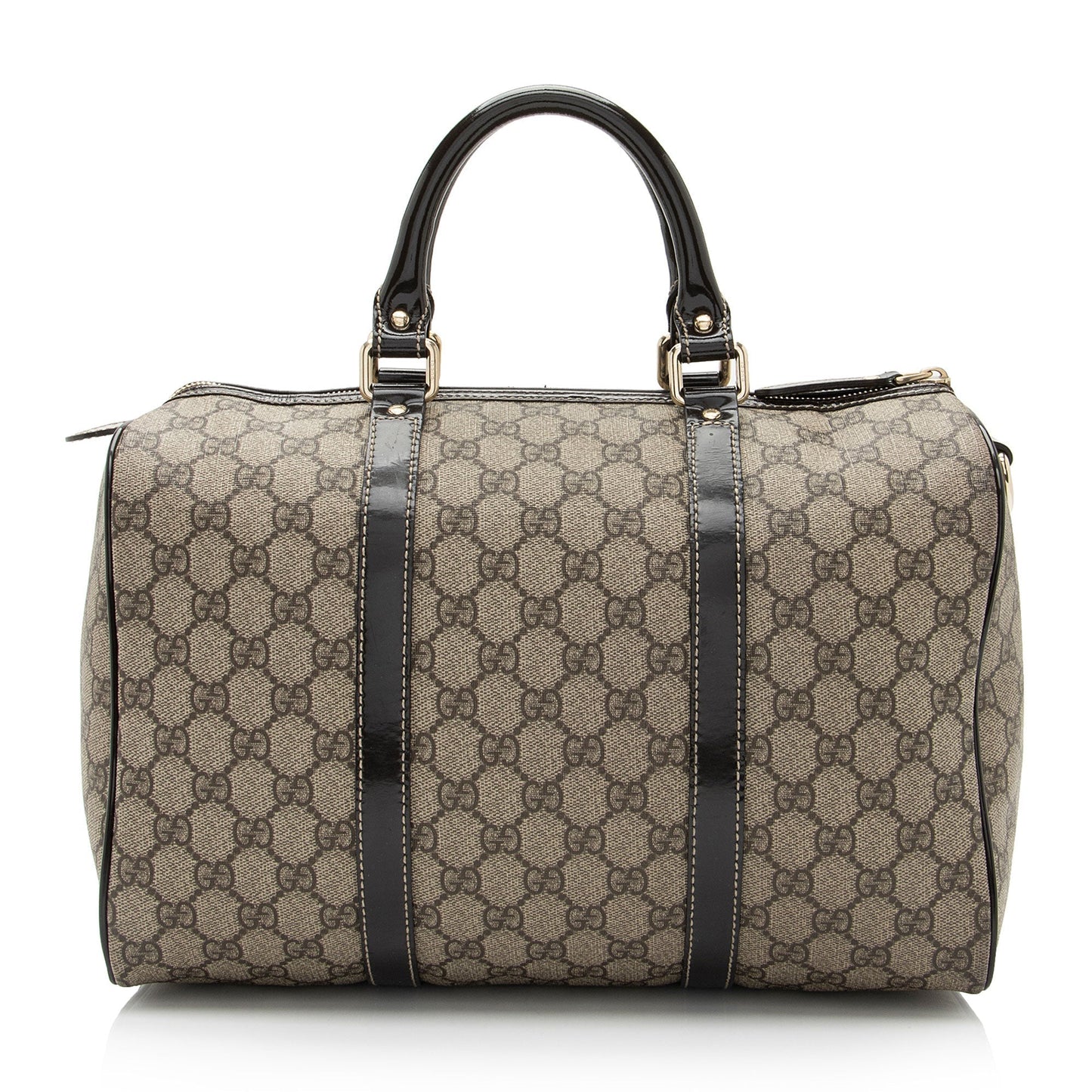 Gucci Leather Canvas Handbag
