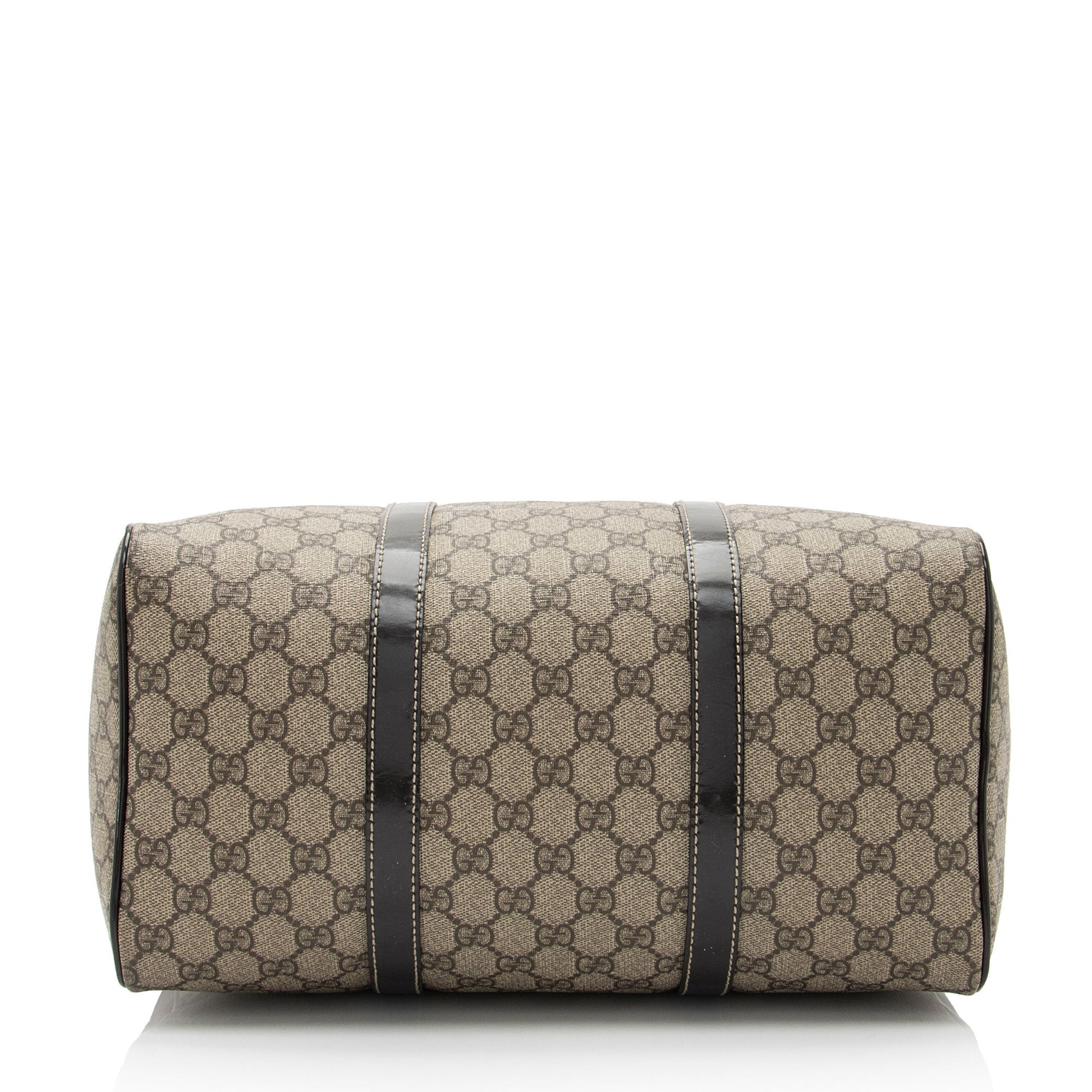 Gucci Leather Canvas Handbag