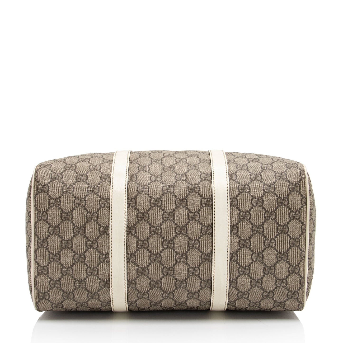 Gucci Leather Canvas Handbag