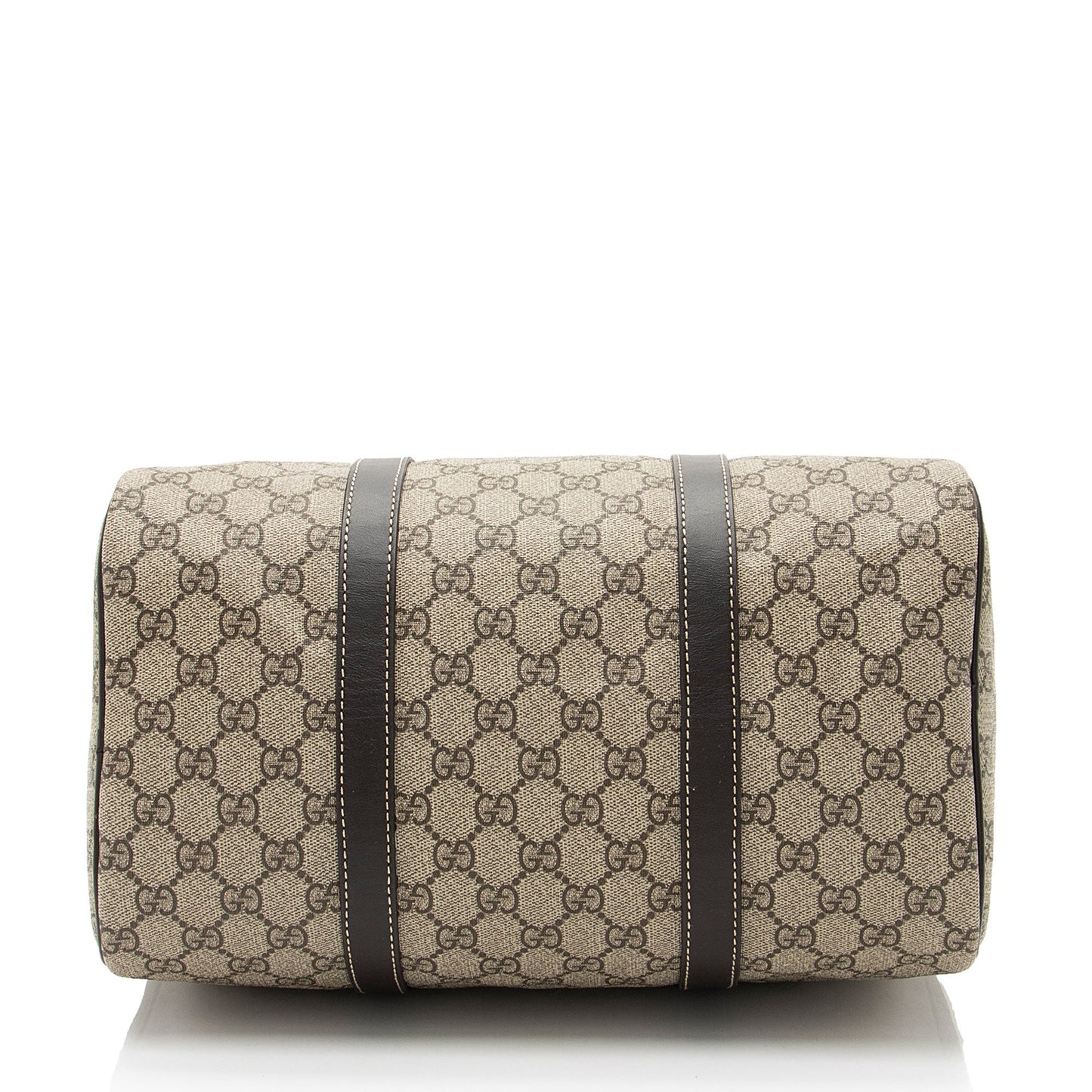 Gucci Leather Canvas Handbag