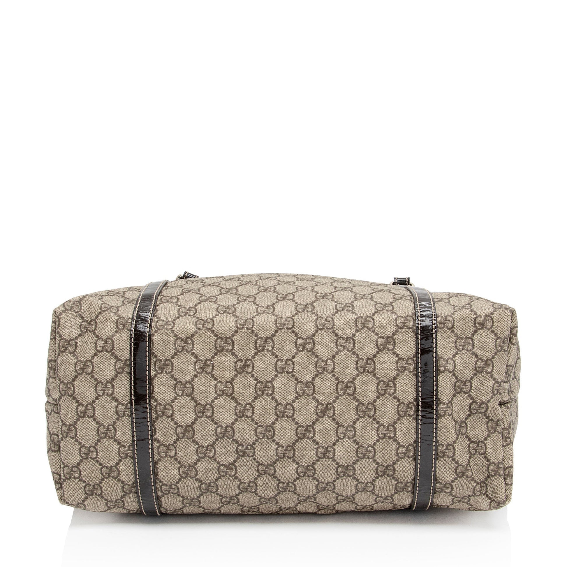 Gucci Leather Canvas Tote