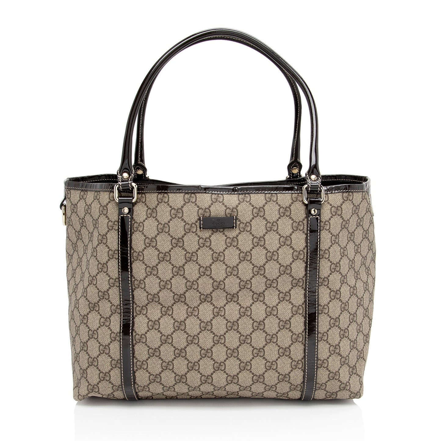 Gucci Leather Canvas Tote