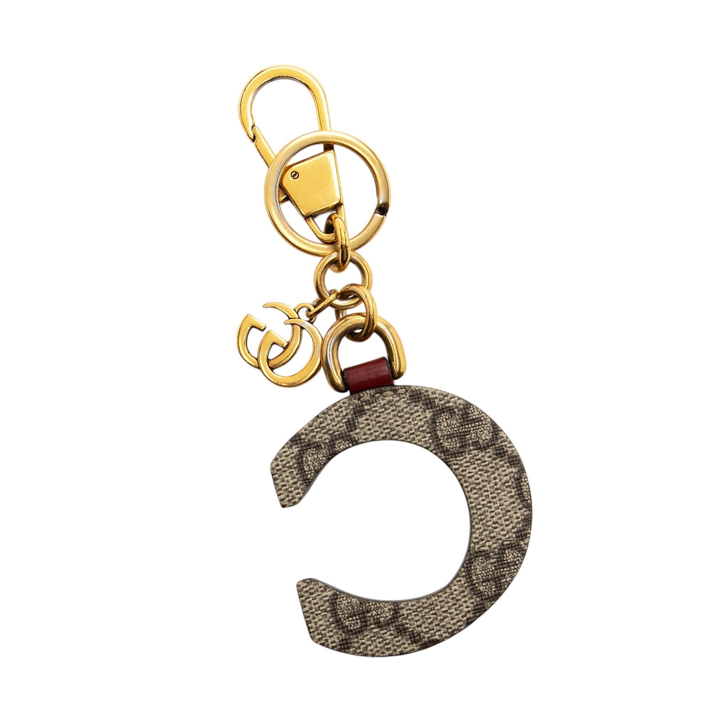 Gucci GG Supreme Leather C Bag Charm