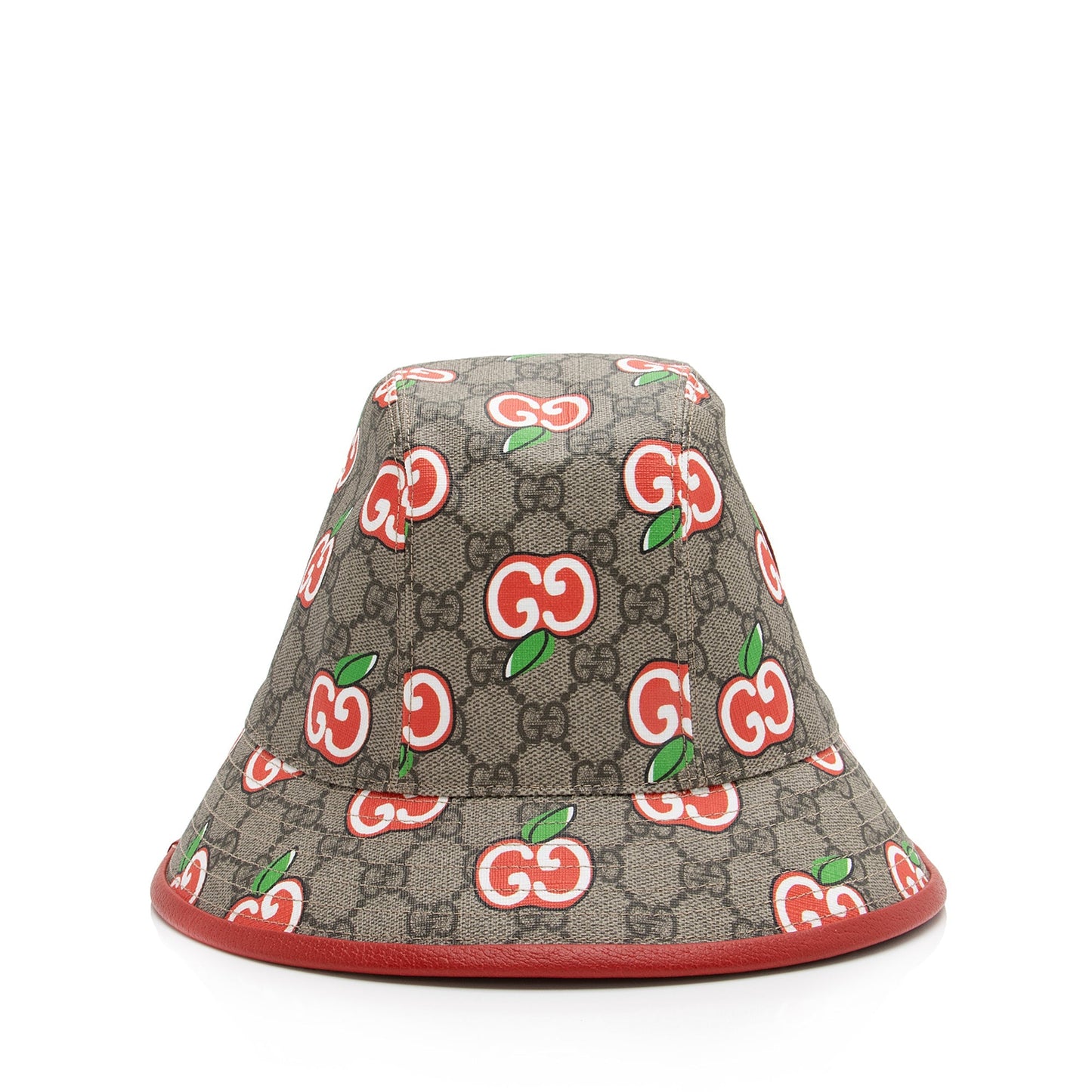 Gucci GG Supreme Apple Bucket Hat - Size L (SHF-23706)