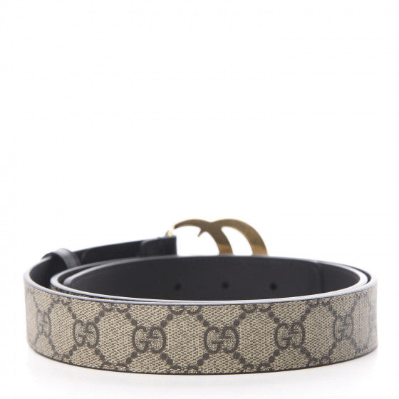 Gucci Monogram Caro Leather Canvas Handbag