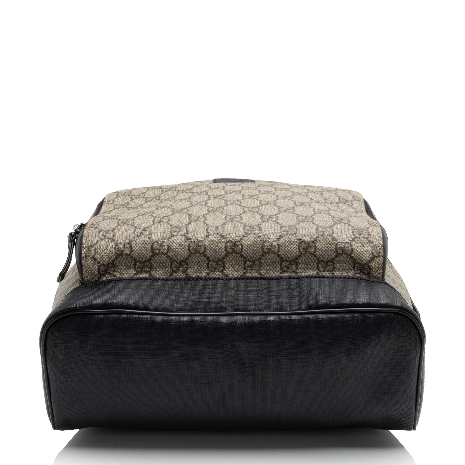 Gucci Nylon Leather Canvas Shoulder Bag