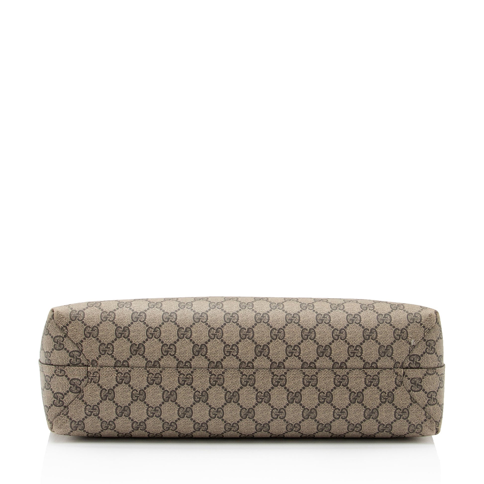Gucci Leather Canvas Tote
