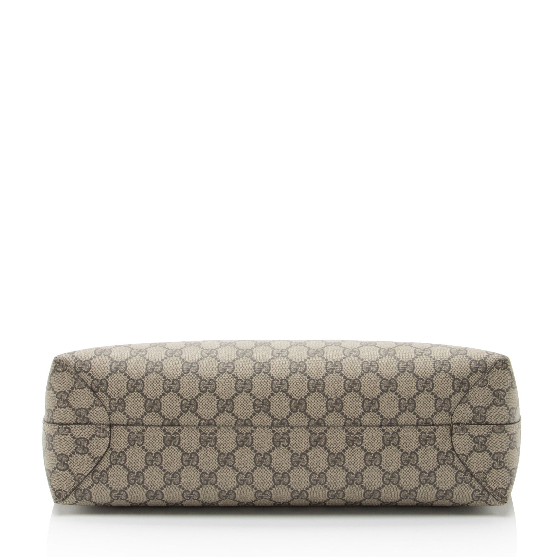 Gucci Leather Canvas Tote