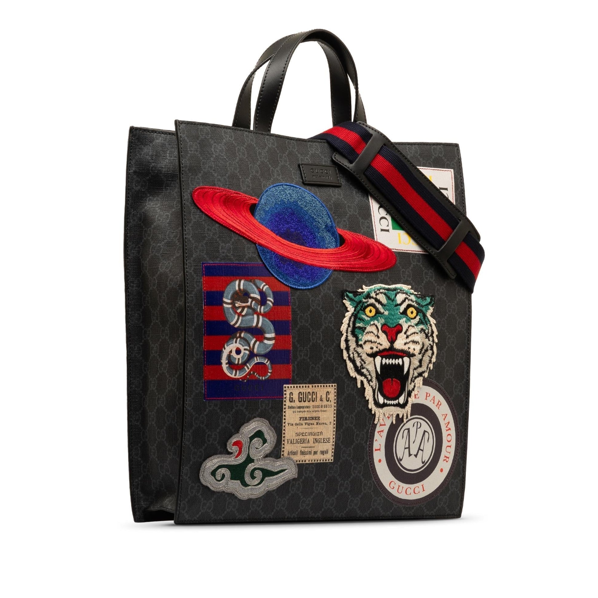 Gucci Canvas Shoulder Bag
