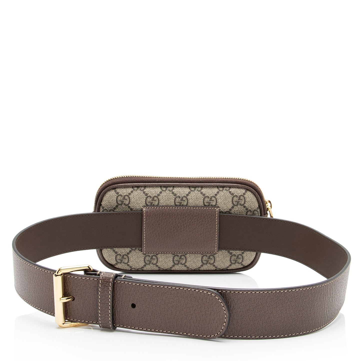 Gucci Nylon Leather Canvas Shoulder Bag